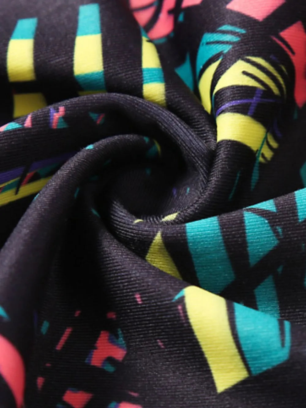 Luna Printed Stirrup Leggings by Bella Mia Fashion - view 5