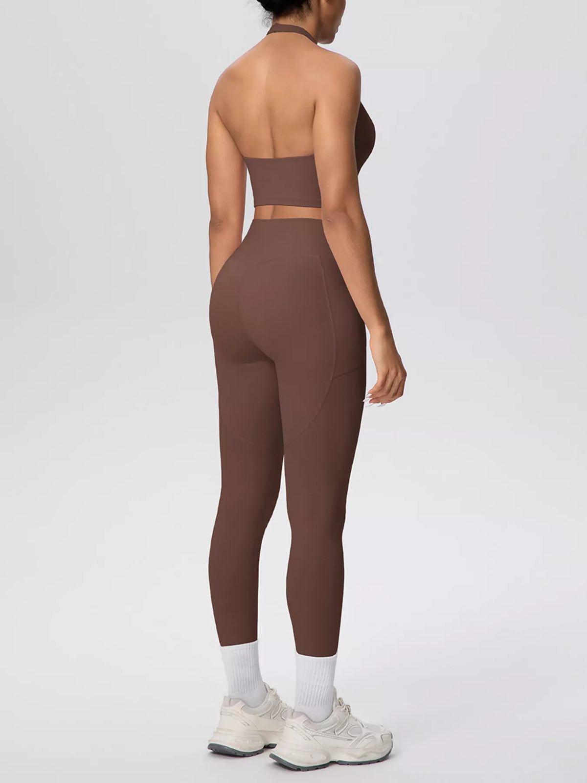 Sofia Halter Crop & Legging Set by Bella Mia Fashion - view 5