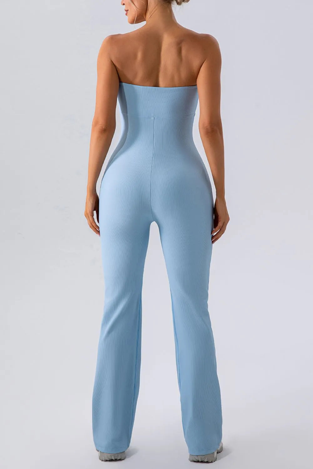 Elena Sleeveless Straight-Leg Jumpsuit by Bella Mia Fashion - view 2