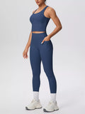 Giulia Scoop Tank & Legging Set by Bella Mia Fashion