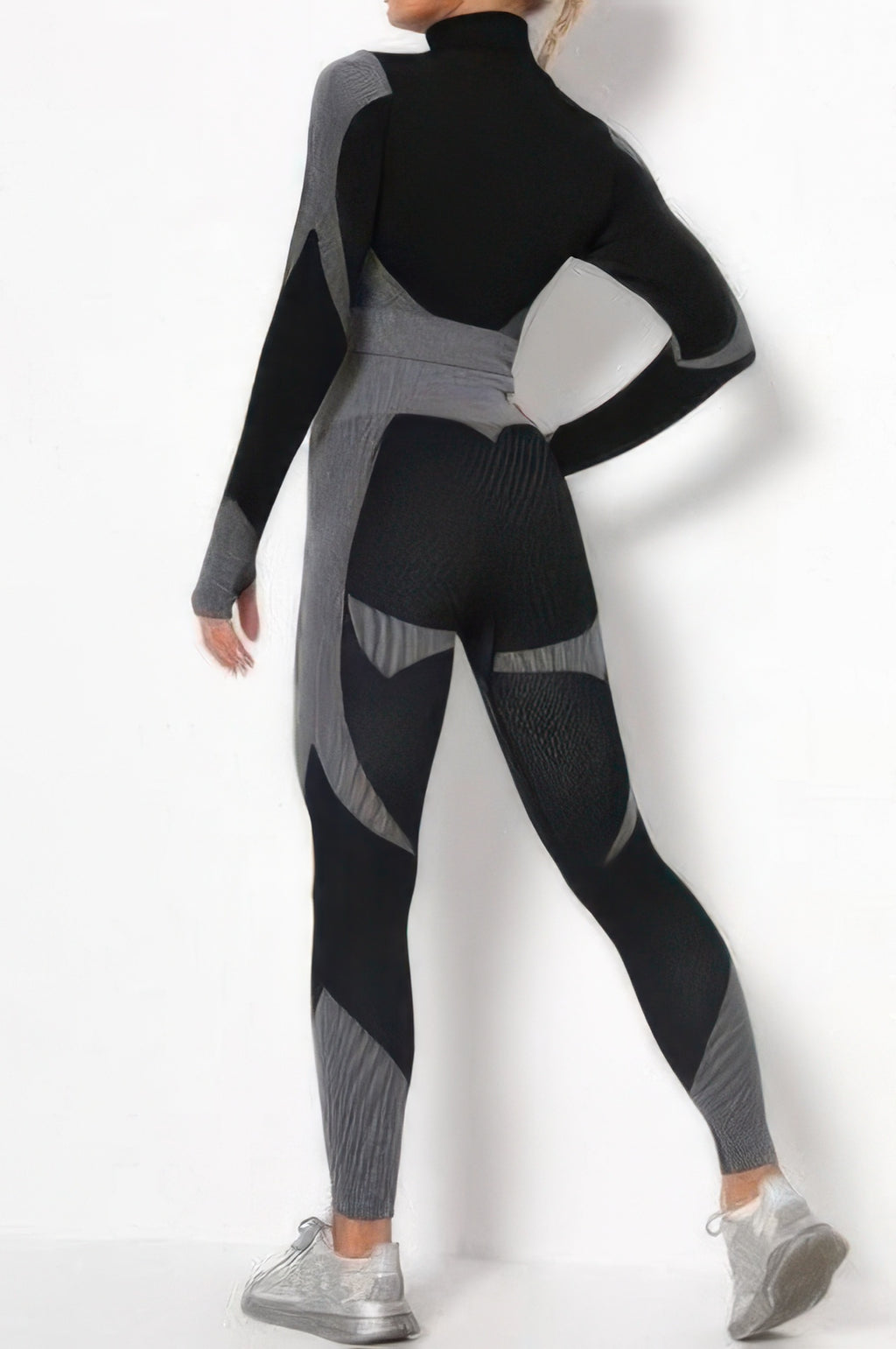 Carla Color Block Zip Legging Set – view 5