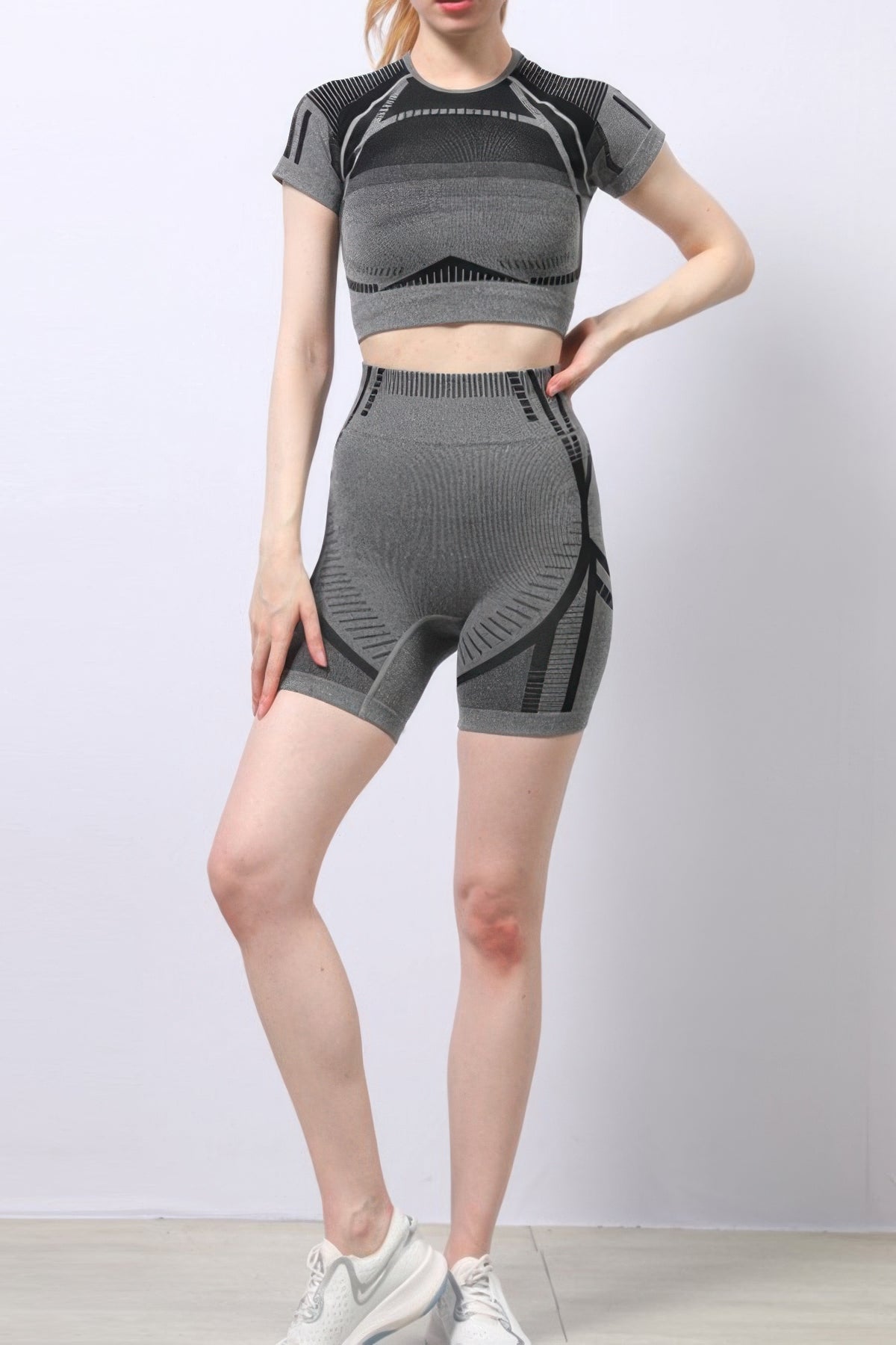 Livia Seamless Tummy-Control Short Set
