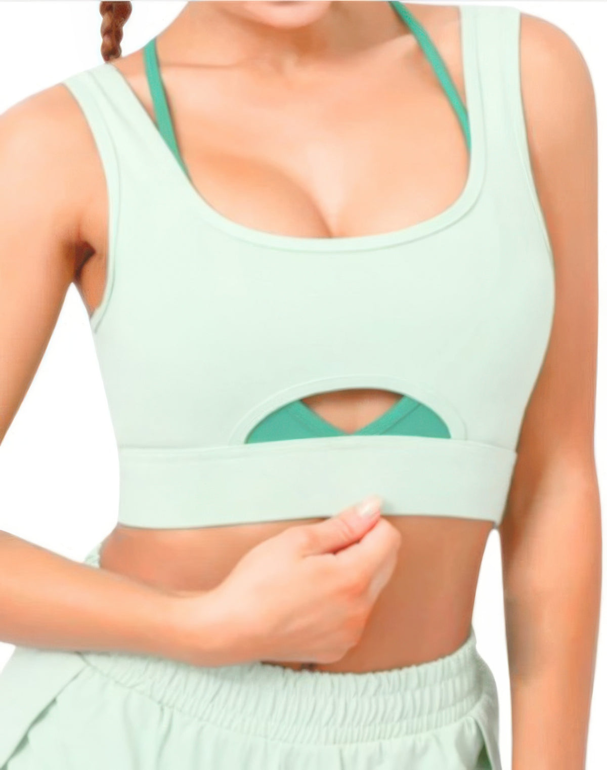 Silvia Cutout Sports Bra – view 2