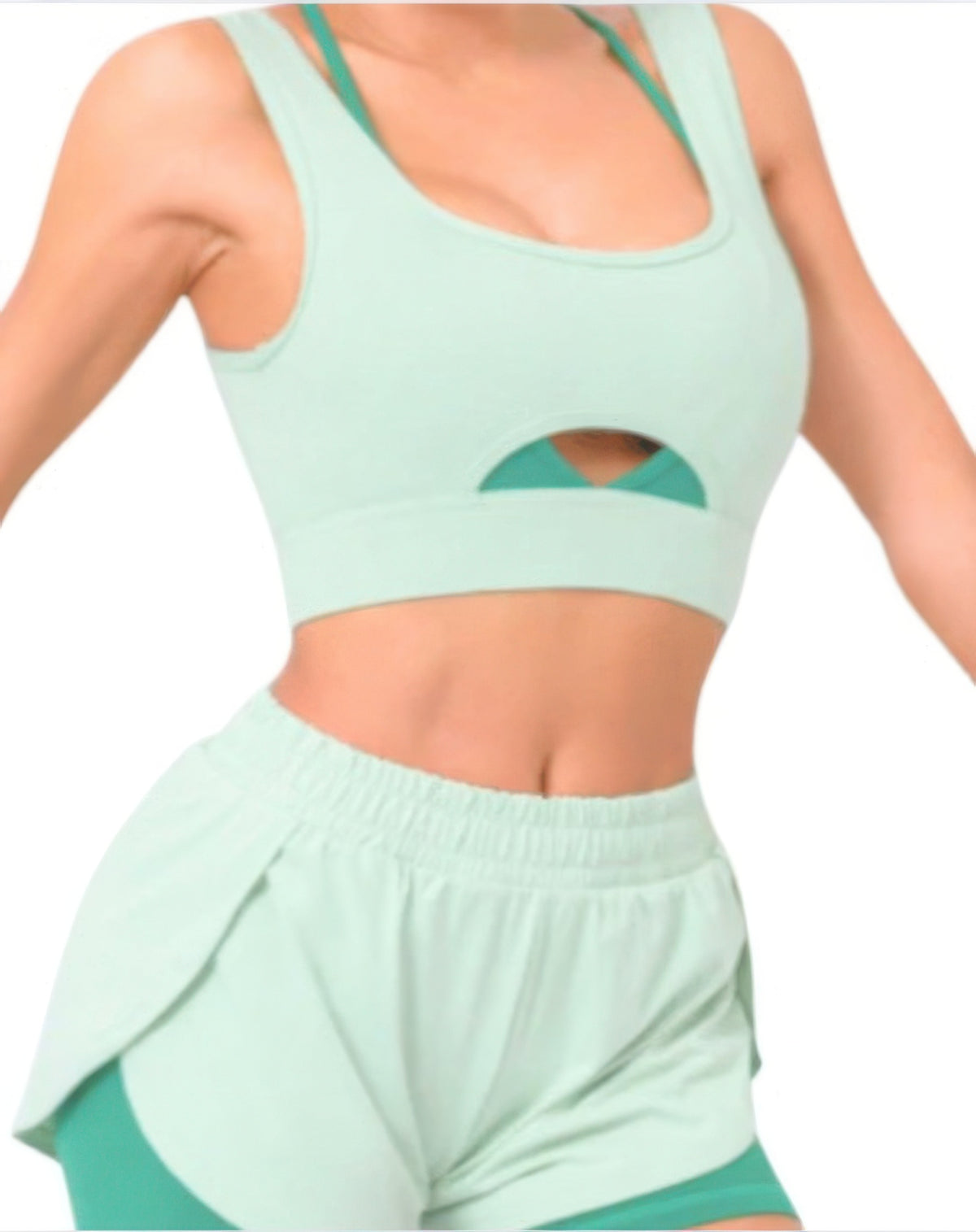 Silvia Cutout Sports Bra – view 3