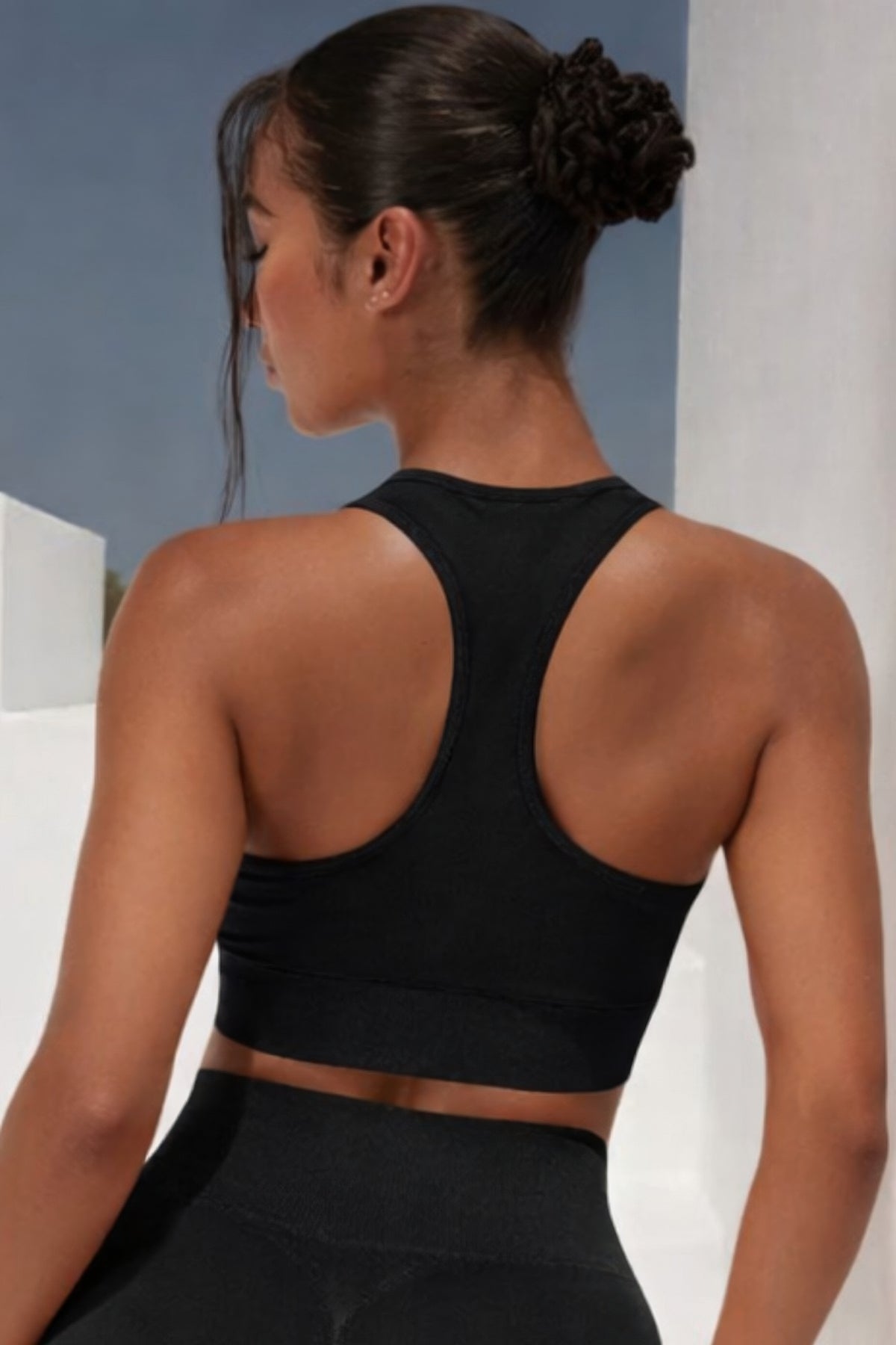 Ginevra Square Neck Racerback Bra Top – view 3