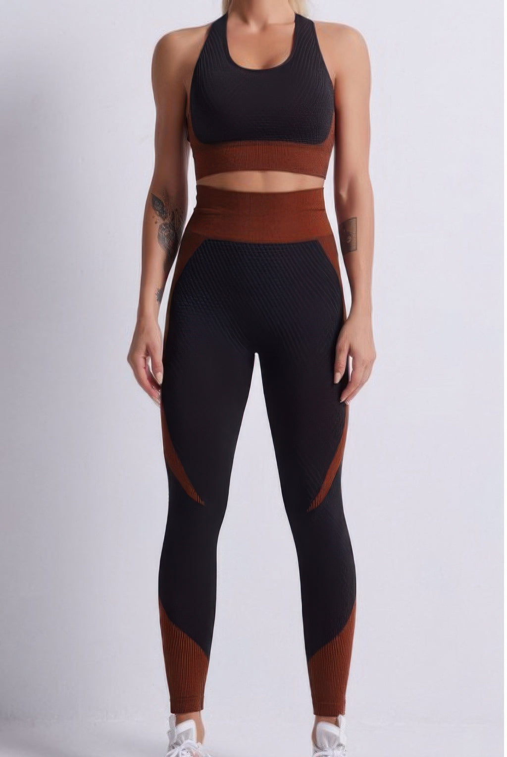 Matilde Color Block Cross-Back Set