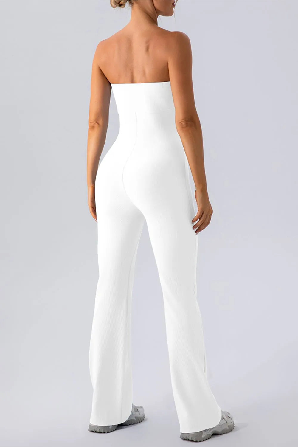Elena Sleeveless Straight-Leg Jumpsuit by Bella Mia Fashion - view 5