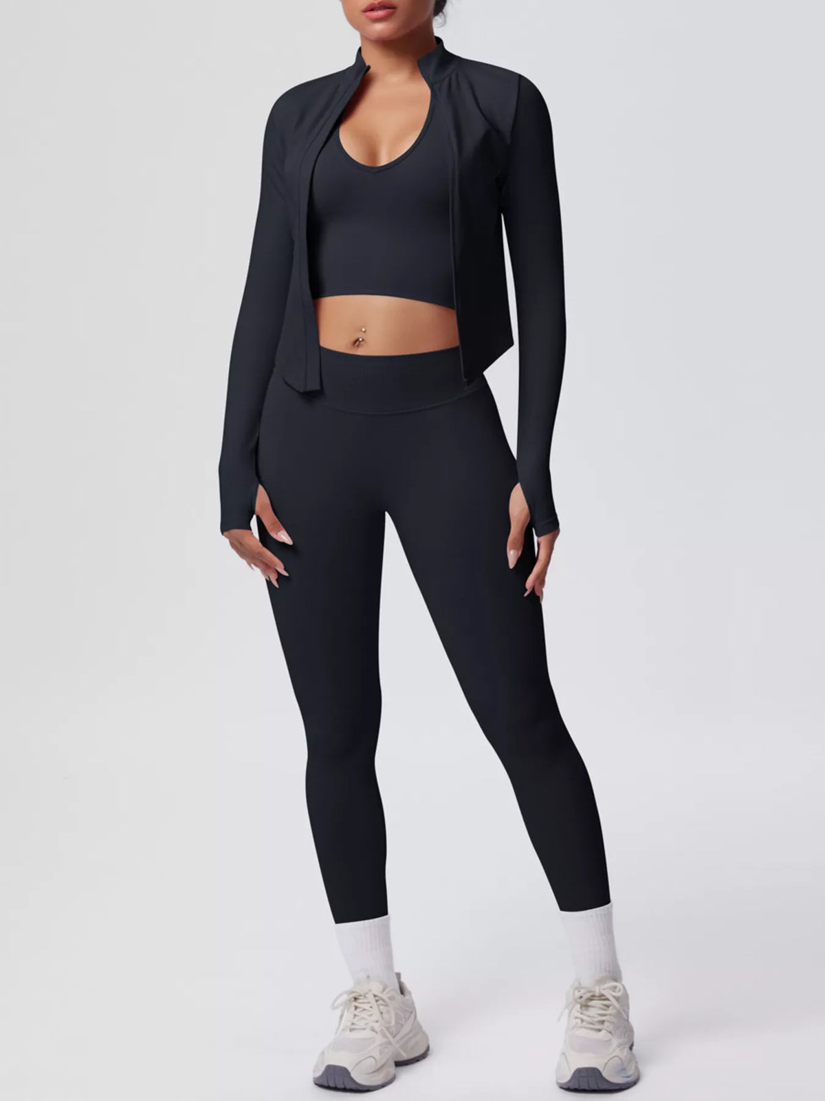Isabella Three-Piece Active Set by Bella Mia Fashion - view 5